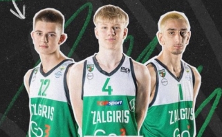 Trys "Žalgirio" talentai dalyvaus NBA stovykloje Malagoje